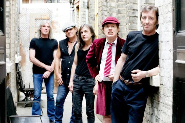AC/DC история группы кратко - создание названия, участники группы, студийные альбомы